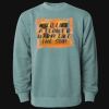 Unisex Midweight Pigment-Dyed Crewneck Sweatshirt Thumbnail