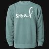 Unisex Midweight Pigment-Dyed Crewneck Sweatshirt Thumbnail