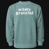 Unisex Midweight Pigment-Dyed Crewneck Sweatshirt Thumbnail