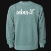 Unisex Midweight Pigment-Dyed Crewneck Sweatshirt Thumbnail
