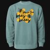 Unisex Midweight Pigment-Dyed Crewneck Sweatshirt Thumbnail