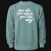 Unisex Midweight Pigment-Dyed Crewneck Sweatshirt Thumbnail