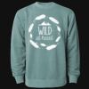 Unisex Midweight Pigment-Dyed Crewneck Sweatshirt Thumbnail