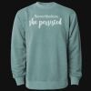 Unisex Midweight Pigment-Dyed Crewneck Sweatshirt Thumbnail