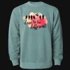 Unisex Midweight Pigment-Dyed Crewneck Sweatshirt Thumbnail