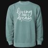 Unisex Midweight Pigment-Dyed Crewneck Sweatshirt Thumbnail