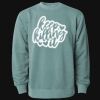 Unisex Midweight Pigment-Dyed Crewneck Sweatshirt Thumbnail