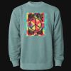 Unisex Midweight Pigment-Dyed Crewneck Sweatshirt Thumbnail