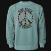 Unisex Midweight Pigment-Dyed Crewneck Sweatshirt Thumbnail