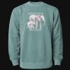 Unisex Midweight Pigment-Dyed Crewneck Sweatshirt Thumbnail