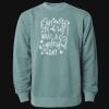 Unisex Midweight Pigment-Dyed Crewneck Sweatshirt Thumbnail