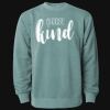 Unisex Midweight Pigment-Dyed Crewneck Sweatshirt Thumbnail