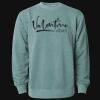 Unisex Midweight Pigment-Dyed Crewneck Sweatshirt Thumbnail