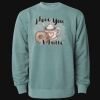Unisex Midweight Pigment-Dyed Crewneck Sweatshirt Thumbnail