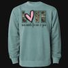Unisex Midweight Pigment-Dyed Crewneck Sweatshirt Thumbnail