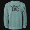 Unisex Midweight Pigment-Dyed Crewneck Sweatshirt Thumbnail