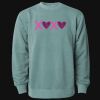 Unisex Midweight Pigment-Dyed Crewneck Sweatshirt Thumbnail