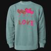Unisex Midweight Pigment-Dyed Crewneck Sweatshirt Thumbnail