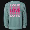 Unisex Midweight Pigment-Dyed Crewneck Sweatshirt Thumbnail