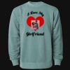 Unisex Midweight Pigment-Dyed Crewneck Sweatshirt Thumbnail