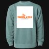 Unisex Midweight Pigment-Dyed Crewneck Sweatshirt Thumbnail