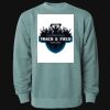 Unisex Midweight Pigment-Dyed Crewneck Sweatshirt Thumbnail