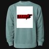 Unisex Midweight Pigment-Dyed Crewneck Sweatshirt Thumbnail
