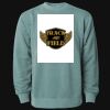 Unisex Midweight Pigment-Dyed Crewneck Sweatshirt Thumbnail