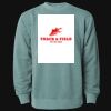Unisex Midweight Pigment-Dyed Crewneck Sweatshirt Thumbnail