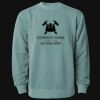 Unisex Midweight Pigment-Dyed Crewneck Sweatshirt Thumbnail