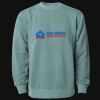 Unisex Midweight Pigment-Dyed Crewneck Sweatshirt Thumbnail