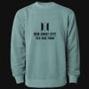 Unisex Midweight Pigment-Dyed Crewneck Sweatshirt Thumbnail