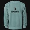 Unisex Midweight Pigment-Dyed Crewneck Sweatshirt Thumbnail