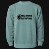 Unisex Midweight Pigment-Dyed Crewneck Sweatshirt Thumbnail