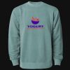 Unisex Midweight Pigment-Dyed Crewneck Sweatshirt Thumbnail