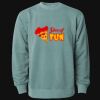 Unisex Midweight Pigment-Dyed Crewneck Sweatshirt Thumbnail