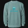 Unisex Midweight Pigment-Dyed Crewneck Sweatshirt Thumbnail