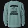 Unisex Midweight Pigment-Dyed Crewneck Sweatshirt Thumbnail