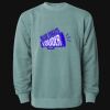 Unisex Midweight Pigment-Dyed Crewneck Sweatshirt Thumbnail