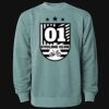 Unisex Midweight Pigment-Dyed Crewneck Sweatshirt Thumbnail
