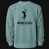 Unisex Midweight Pigment-Dyed Crewneck Sweatshirt Thumbnail