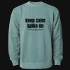 Unisex Midweight Pigment-Dyed Crewneck Sweatshirt Thumbnail