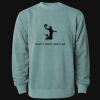 Unisex Midweight Pigment-Dyed Crewneck Sweatshirt Thumbnail