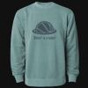 Unisex Midweight Pigment-Dyed Crewneck Sweatshirt Thumbnail