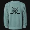 Unisex Midweight Pigment-Dyed Crewneck Sweatshirt Thumbnail