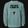 Unisex Midweight Pigment-Dyed Crewneck Sweatshirt Thumbnail