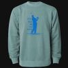 Unisex Midweight Pigment-Dyed Crewneck Sweatshirt Thumbnail