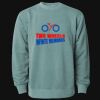 Unisex Midweight Pigment-Dyed Crewneck Sweatshirt Thumbnail