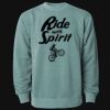 Unisex Midweight Pigment-Dyed Crewneck Sweatshirt Thumbnail