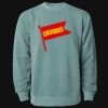Unisex Midweight Pigment-Dyed Crewneck Sweatshirt Thumbnail